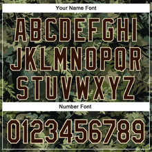 Load image into Gallery viewer, Custom Stitched Olive Brown-Cream 3D Pattern Design Tree Camo Hunting Sports Pullover Sweatshirt Salute To Service Hoodie
