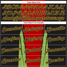 Load image into Gallery viewer, Custom Stitched Red Navy Black Green-Gold 3D Pattern Design Sportswear Pullover Sweatshirt Hoodie
