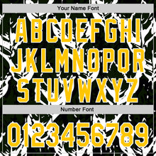 Laden Sie das Bild in den Galerie-Viewer, Custom Stitched Black Yellow Green-White 3D Pattern Design Sportswear Pullover Sweatshirt Hoodie
