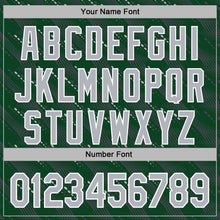 Charger l'image dans la galerie, Custom Stitched Green Gray-White 3D Pattern Design Slant Lines Sports Pullover Sweatshirt Hoodie
