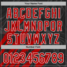 Загрузить изображение в средство просмотра галереи, Custom Stitched Black Red-White 3D Pattern Design Splash Sports Pullover Sweatshirt Hoodie
