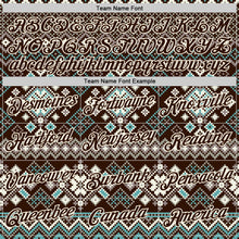 Load image into Gallery viewer, Custom Stitched Brown Brown-Cream 3D Christmas Ugly Sweater Sports Pullover Sweatshirt Hoodie
