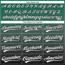 Laden Sie das Bild in den Galerie-Viewer, Custom Stitched Kelly Green White-Black 3D Pattern Design Abstract Shape Sports Pullover Sweatshirt Hoodie
