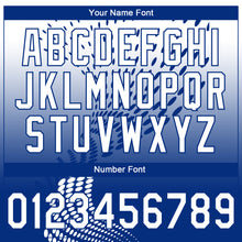 Charger l&#39;image dans la galerie, Custom Stitched Royal White-Royal 3D Pattern Design Geometrico Graph Sports Pullover Sweatshirt Hoodie
