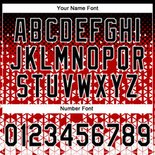 Charger l&#39;image dans la galerie, Custom Stitched Red Black-White 3D Pattern Design Geometrico Graph Sports Pullover Sweatshirt Hoodie
