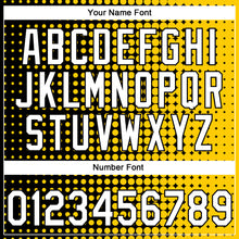 Load image into Gallery viewer, Custom Stitched Gold White-Black 3D Pattern Design Geometrico Graph Sports Pullover Sweatshirt Hoodie
