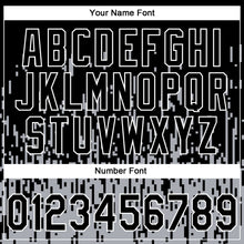 Load image into Gallery viewer, Custom Stitched Gray Black-White 3D Pattern Design Abstract Shape Sports Pullover Sweatshirt Hoodie
