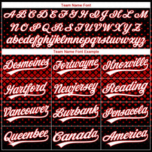 Load image into Gallery viewer, Custom Stitched Black White-Red 3D Pattern Design Geometrico Graph Sports Pullover Sweatshirt Hoodie
