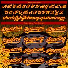 Load image into Gallery viewer, Custom Stitched Black Gold-Red 3D Pattern Design Leopardo Sports Pullover Sweatshirt Hoodie
