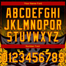 Load image into Gallery viewer, Custom Stitched Black Gold-Red 3D Pattern Design Leopardo Sports Pullover Sweatshirt Hoodie
