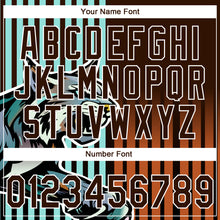 Load image into Gallery viewer, Custom Stitched Ice Blue Brown White-Texas Orange 3D Pattern Design Leopardo Sports Pullover Sweatshirt Hoodie
