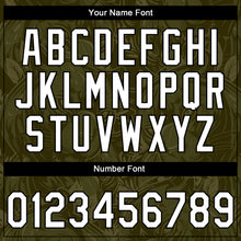 Load image into Gallery viewer, Custom Stitched Olive White-Black 3D Pattern Design Leopardo Sports Pullover Sweatshirt Hoodie
