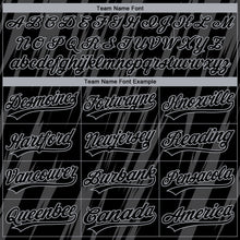 Load image into Gallery viewer, Custom Stitched Steel Gray Black-Gray 3D Pattern Design Leopardo Sports Pullover Sweatshirt Hoodie
