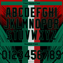 Charger l&#39;image dans la galerie, Custom Stitched Red Black-Kelly Green 3D Pattern Design Wolf Sports Pullover Sweatshirt Hoodie
