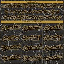 Load image into Gallery viewer, Custom Stitched Gray Black-Old Gold 3D Pattern Design Wolf Sports Pullover Sweatshirt Hoodie
