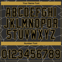 Load image into Gallery viewer, Custom Stitched Gray Black-Old Gold 3D Pattern Design Wolf Sports Pullover Sweatshirt Hoodie
