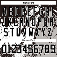 Загрузить изображение в средство просмотра галереи, Custom Black Gray-White 3D Pattern Abstract Hockey Lace Neck Jersey
