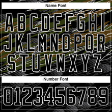 Загрузить изображение в средство просмотра галереи, Custom Black Olive-White 3D Pattern Abstract Hockey Lace Neck Jersey
