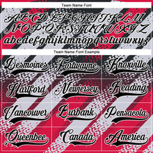 Charger l'image dans la galerie, Custom Black Red-White 3D Pattern Cyber Mecha E-sport Hockey Jersey
