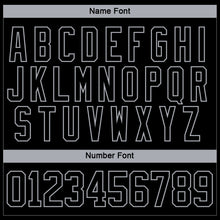 Load image into Gallery viewer, Custom Black Gray-White 3D Splash Art Hockey Lace Neck Jersey
