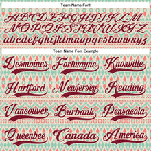 Charger l'image dans la galerie, Custom Cream Crimson 3D Pattern Native Americans Tribal Indigenous People Hockey Lace Neck Jersey
