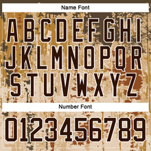 Charger l'image dans la galerie, Custom Camo Brown-White 3D Camouflage Grunge Hockey Lace Neck Jersey
