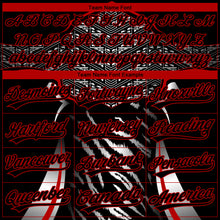 Загрузить изображение в средство просмотра галереи, Custom Stitched Black Red-White 3D Pattern Design E-sports Pullover Sweatshirt Hoodie
