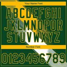 Load image into Gallery viewer, Custom Stitched Green Gold-White 3D Pattern Design E-sports Pullover Sweatshirt Hoodie
