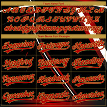 Load image into Gallery viewer, Custom Stitched Black Red Old Gold-White 3D Pattern Design E-sports Pullover Sweatshirt Hoodie
