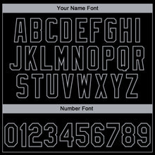 Charger l'image dans la galerie, Custom Stitched Black Gray 3D Pattern Design E-sports Pullover Sweatshirt Hoodie
