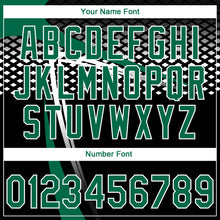 Laden Sie das Bild in den Galerie-Viewer, Custom Stitched Kelly Green Black-White 3D Pattern Design E-sports Pullover Sweatshirt Hoodie
