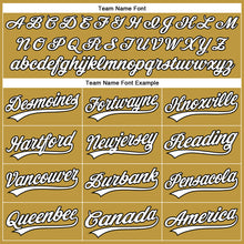 Laden Sie das Bild in den Galerie-Viewer, Custom Stitched Old Gold White-Black 3D Pattern Design E-sports Pullover Sweatshirt Hoodie
