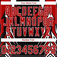 Charger l'image dans la galerie, Custom Stitched Red Black-White 3D Pattern Design E-sports Pullover Sweatshirt Hoodie
