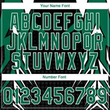 Laden Sie das Bild in den Galerie-Viewer, Custom Stitched Kelly Green Black-White 3D Pattern Design E-sports Pullover Sweatshirt Hoodie
