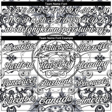 Laden Sie das Bild in den Galerie-Viewer, Custom Stitched White Black 3D Pattern Design Medusa Pullover Sweatshirt Hoodie
