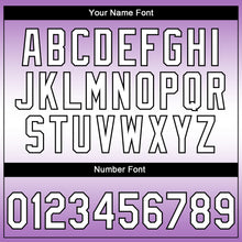 Laden Sie das Bild in den Galerie-Viewer, Custom Stitched Medium Purple White-Black 3D Pattern Design Religion The Virgin Mary Pullover Sweatshirt Hoodie
