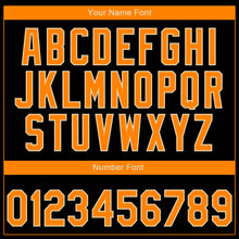 Load image into Gallery viewer, Custom Stitched Black Bay Orange-City Cream 3D Skull Pattern Pullover Sweatshirt Hoodie
