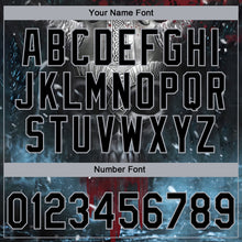 Charger l'image dans la galerie, Custom Stitched Black Gray 3D Skull Pattern Pullover Sweatshirt Hoodie
