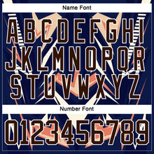 Load image into Gallery viewer, Custom Royal Brown Orange Cream-White 3D Pattern Cyber Mecha E-sport Hockey Jersey
