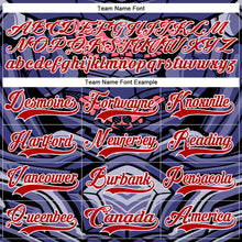 Load image into Gallery viewer, Custom Royal Red Pink Black-White 3D Pattern Cyber Mecha E-sport Hockey Jersey
