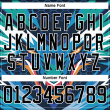 Charger l'image dans la galerie, Custom Red Black Blue Yellow-White 3D Pattern Cyber Mecha E-sport Hockey Jersey
