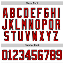 Charger l'image dans la galerie, Custom White Red-Black 3D Pattern Native Americans Tribal Indigenous People Hockey Lace Neck Jersey
