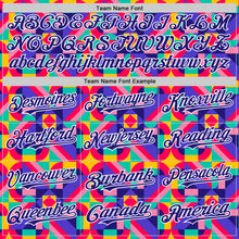 Загрузить изображение в средство просмотра галереи, Custom Rainbow Dark Purple White Valentine's Day Pride Month Love Is Love Authentic Baseball Jersey
