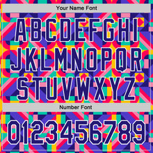 Загрузить изображение в средство просмотра галереи, Custom Rainbow Dark Purple White Valentine's Day Pride Month Love Is Love Authentic Baseball Jersey
