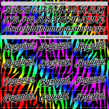 Загрузить изображение в средство просмотра галереи, Custom Black White Valentine's Day Striped Pride Month Love Is Love Authentic Baseball Jersey
