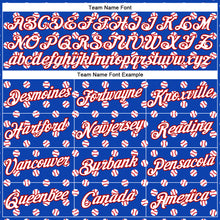 Laden Sie das Bild in den Galerie-Viewer, Custom Stitched Thunder Blue White-Red 3D Pattern Design Baseball Game Day Buffalo Inspired Sports Pullover Sweatshirt Hoodie
