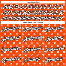 Load image into Gallery viewer, Custom Stitched Orange White-Black 3D Pattern Design Baseball Game Day Cincinnati Inspired Sports Pullover Sweatshirt Hoodie
