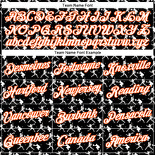 Загрузить изображение в средство просмотра галереи, Custom Stitched Black White Orange-Red 3D Pattern Design Baseball Game Day Cincinnati Inspired Sports Pullover Sweatshirt Hoodie

