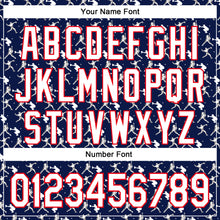 Laden Sie das Bild in den Galerie-Viewer, Custom Stitched Navy White-Fire Red 3D Pattern Design Baseball Game Day New England Inspired Sports Pullover Sweatshirt Hoodie
