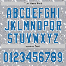 Load image into Gallery viewer, Custom Stitched Gray Blue Red-White 3D Pattern Design Baseball Game Day Detroit Inspired Sports Pullover Sweatshirt Hoodie
